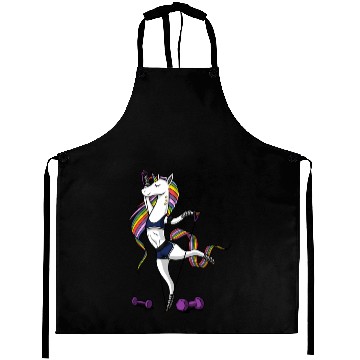 Discover Unicorn Fitness Gym Workout Aprons