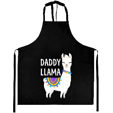 Discover DADDY LLAMA Aprons