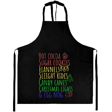 Discover Hot cocoa sugar cookies Christmas lights Aprons