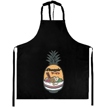 Discover Pineapple Ramen Aprons