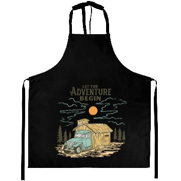 Discover Let the Adventure Begin Aprons