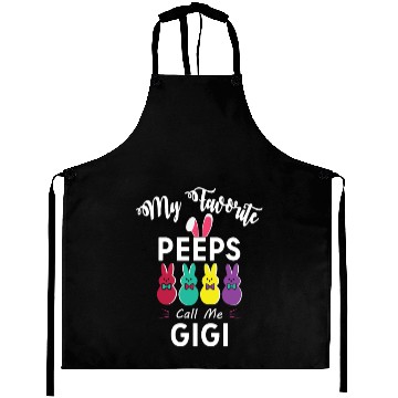 Discover My favorite peeps call me GIGI Aprons