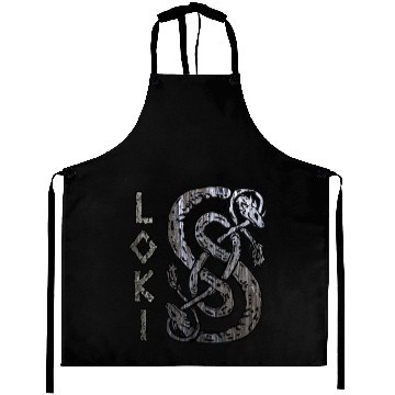 Discover Loki's Symbol The Serpent Aprons Thor Mjolnir Valknut