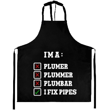 Discover I'm A Plumer Plummer Plumbar, Sarcastic Plumber Aprons