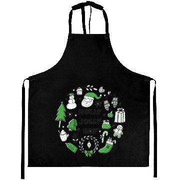 Discover Holly Jolly Day Aprons