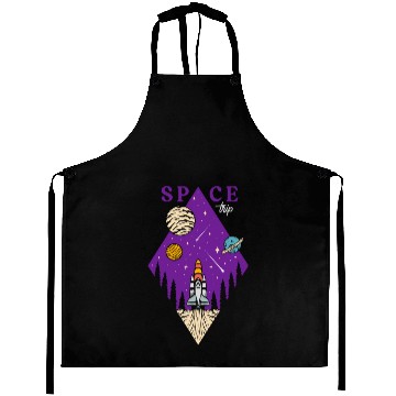 Discover Space Trip Aprons