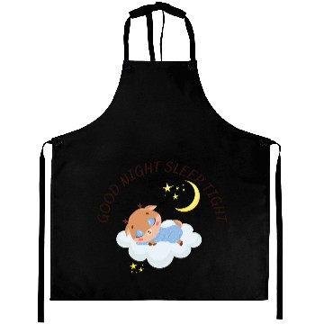 Discover Sleeping Reindeer On A Clod Aprons