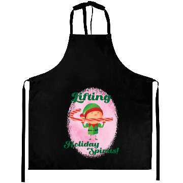 Discover Elf Gym Lifting Aprons - Christmas