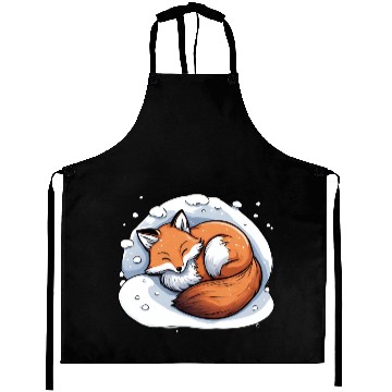 Discover Sleepy Fox Aprons