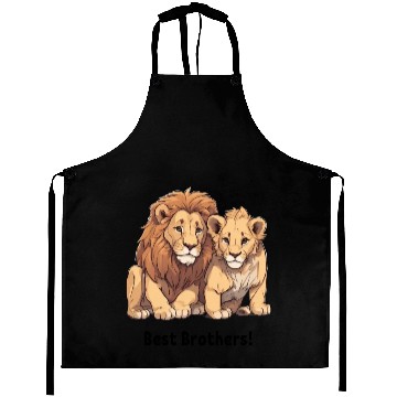 Discover Lions - Best Brothers Aprons