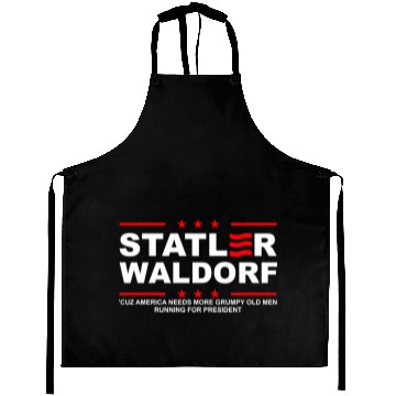 Discover Statler and Waldorf Aprons