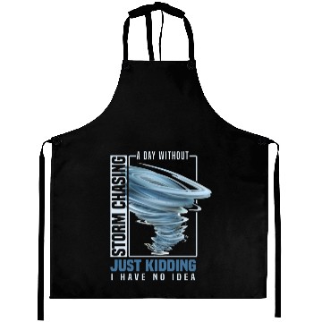 Discover Storm chaser gift idea | Tornado meteorologists Aprons