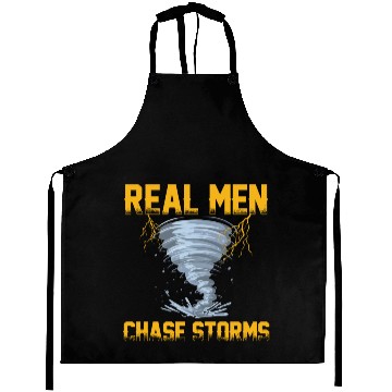 Discover Storm Spotter | Storm Chaser Storm Warnings Gift Aprons