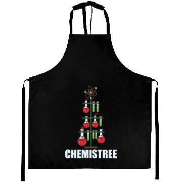 Discover Oh Chemistree Christmas Chemistry Science teacher Aprons