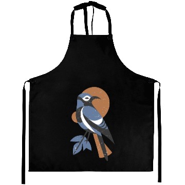 Discover Blue Jay Wild Bird Aprons