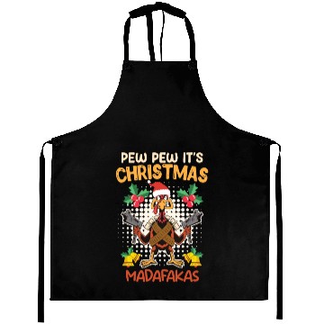 Discover Christmas Pew It's Christmas Madafakas X-Mas Aprons