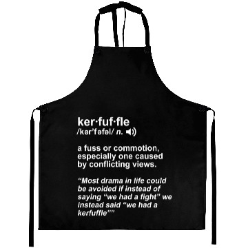 Discover Weird Words Kerfuffle Geek Aprons