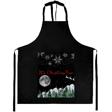 Discover It s Christmas Time 3 1 black Aprons