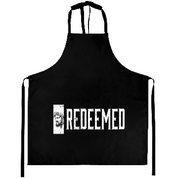Discover Redeemed Religious Christian Jesus Holy Cross Aprons