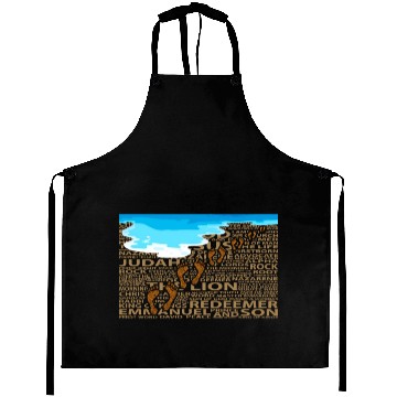Discover Jesus' Guiding Footprints Sand Aprons