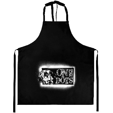 Discover On The Dots Black and White Dalmatian Dog Aprons