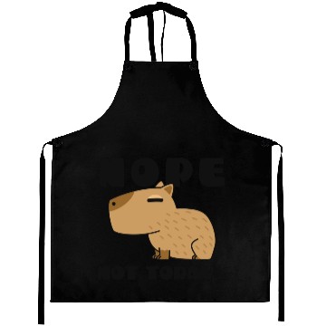 Discover Nope not today Capybara Cute animal Funny Design Aprons