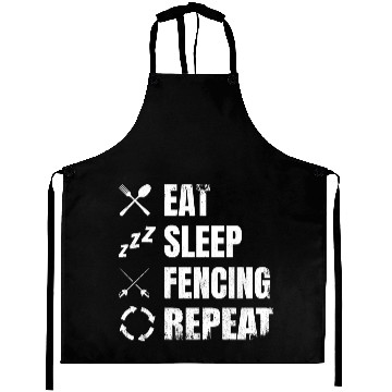 Discover Fencing Daily Routine Aprons