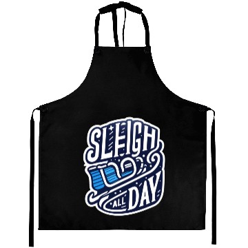 Discover Sleigh All Day Christmas Tees Aprons
