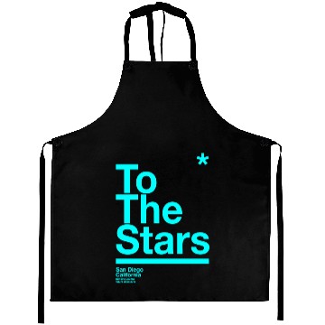 Discover To The Stars Light Blue Aprons