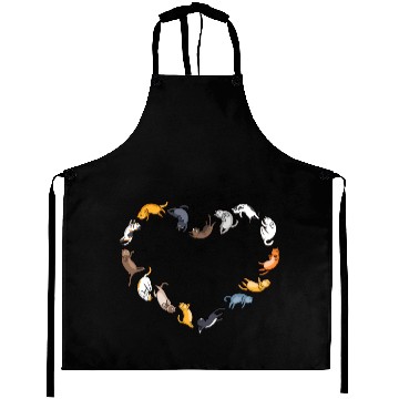 Discover Cat lover s heart Aprons