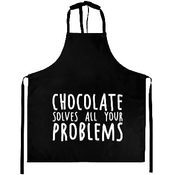 Discover Chocolate Solves All Your Problems 2 Aprons