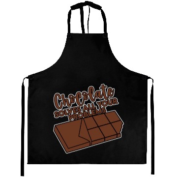 Discover Chocolate Solves All Your Problems 4 Aprons