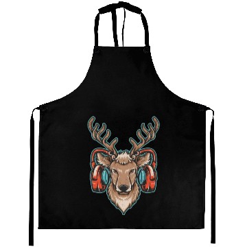 Discover Gamer Reindeer Aprons