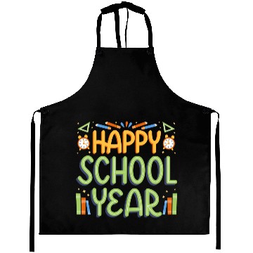 Discover Happy School Year Back To School Aprons
