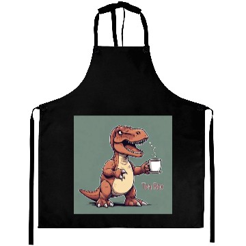 Discover Tea Rex red Aprons