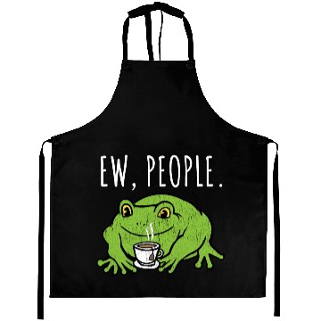 Discover Ew People Cottagecore Frog With Tea Aprons