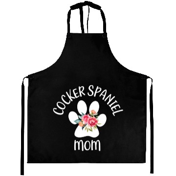 Discover Cocker Spaniel Mom For Friend Anniversary Aprons
