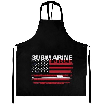 Discover Submarine Force Usa Flag White Stars Aprons