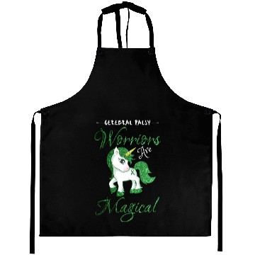 Discover Cerebral Palsy Warriors Are Magical Cute Green Aprons