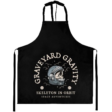 Discover GRAVEYARD GRAVITY - Skeleton in orbit Aprons