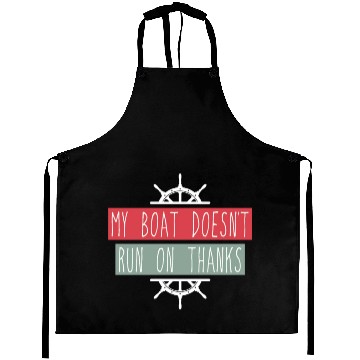 Discover my boat doesn't run on thanks Aprons