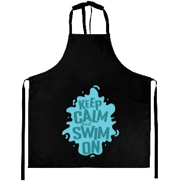 Discover Keep Calm and Swim on Sport Training Aprons