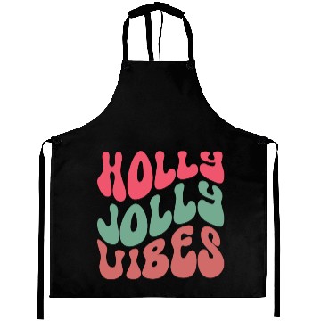 Discover Holly jolly vibes, Xmas Quotes, Christmas Gifts Aprons