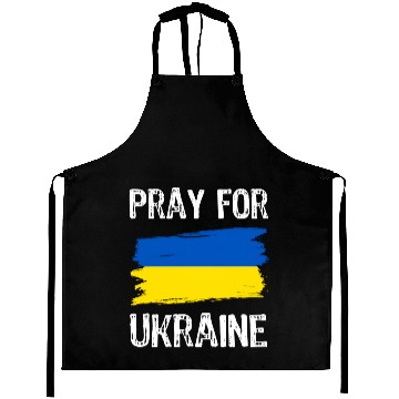 Discover Pray For Ukraine With Ukrainian Flag Aprons