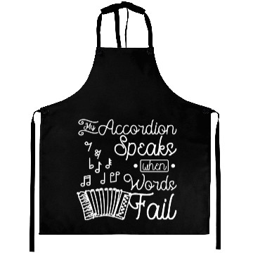 Discover My accordion speaks when words fail Aprons