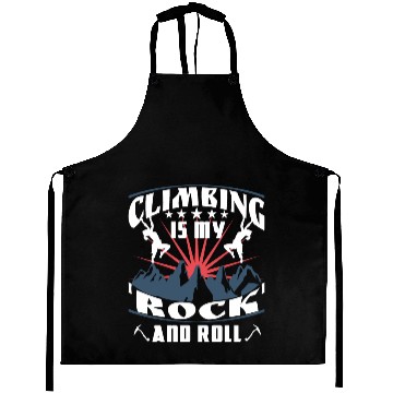 Discover Climbing is my 'rock' and roll Aprons