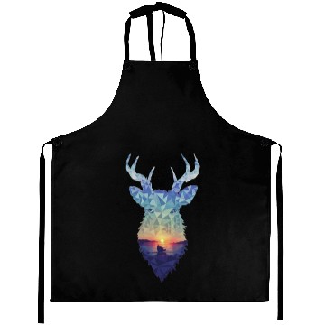 Discover Polygon Wilderness: Majestic Deer Aprons