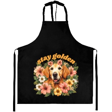 Discover Dog Lovers Golden Retriever Aprons