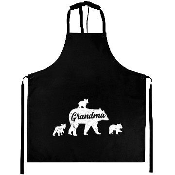Discover Grandma Bear 3 Cubs Mother'S Day Aprons