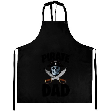 Discover Pirate Dad Aprons